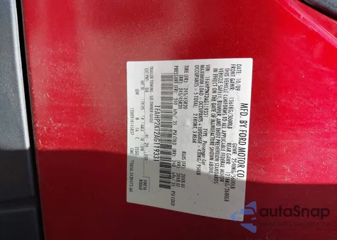 2010 Ford Taurus Sho from USA, damaged, VIN 1FAHP2KT2AG119331